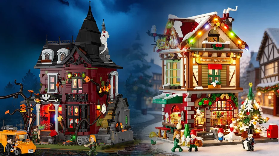 Van griezelig Halloween tot magische kerst: ontdek de mooiste Lumibricks bouwsets!