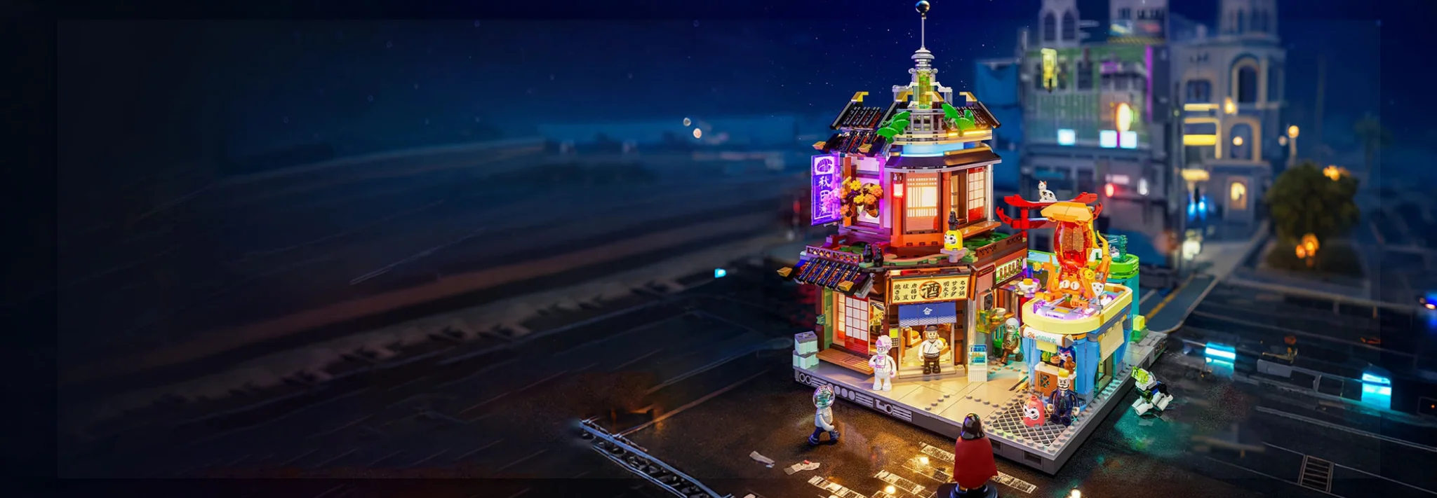 Cyberpunk Lumibricks bouwsets