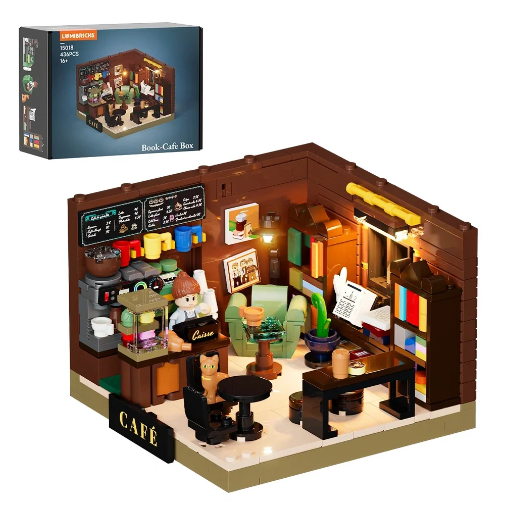 Mini Scene: Book-Cafe Mini Scene: Book-Cafe