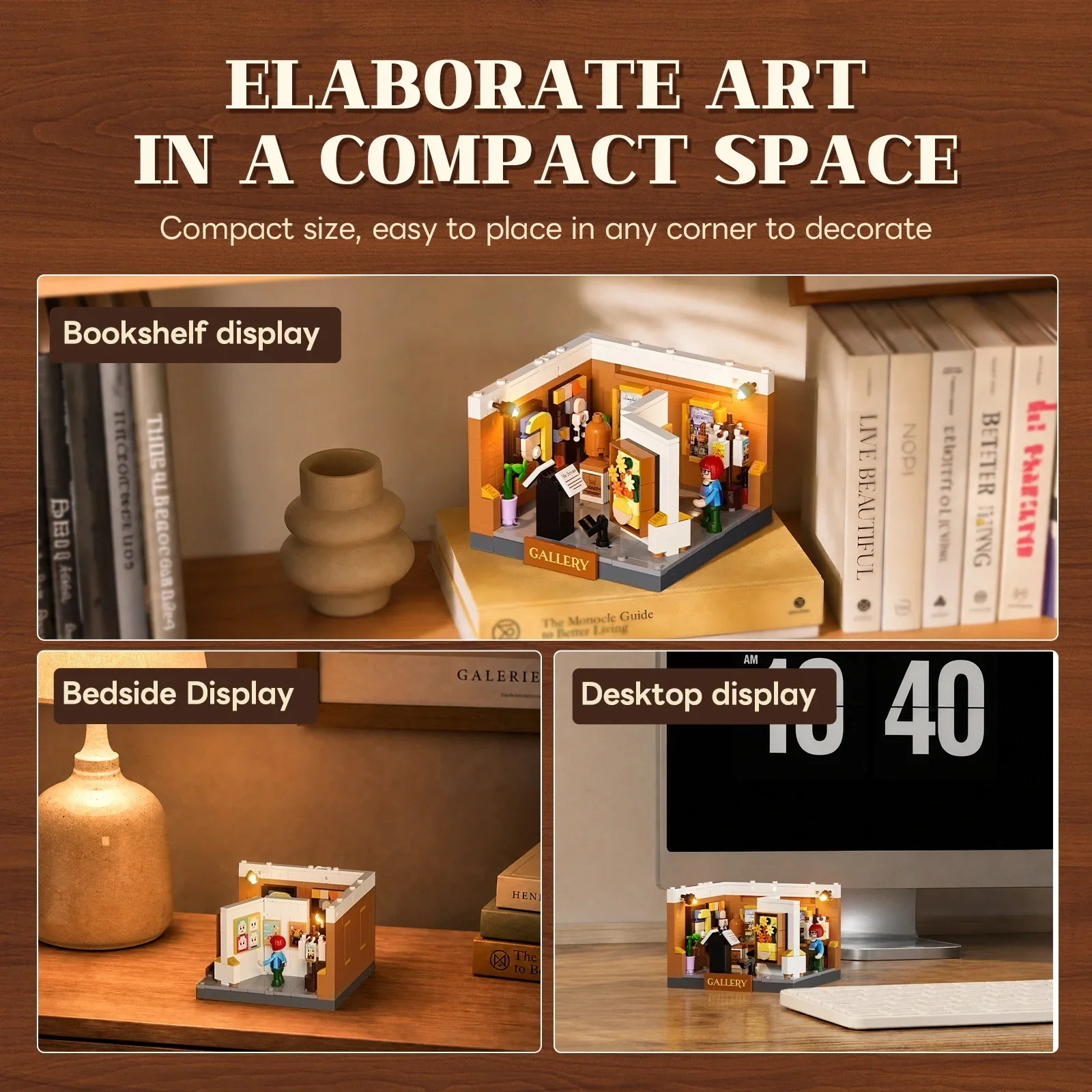 Mini Scene: Brick Art Galery — afbeelding 5