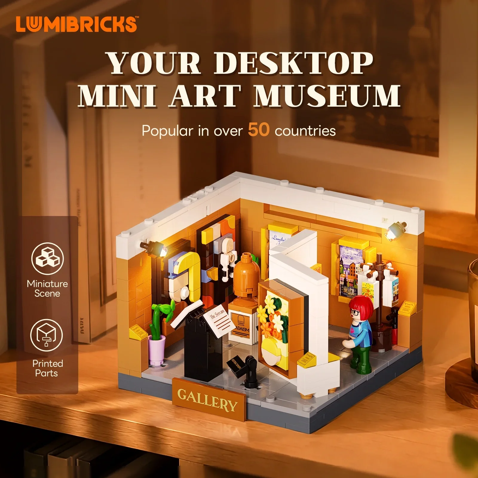 Mini Scene: Brick Art Galery — afbeelding 6