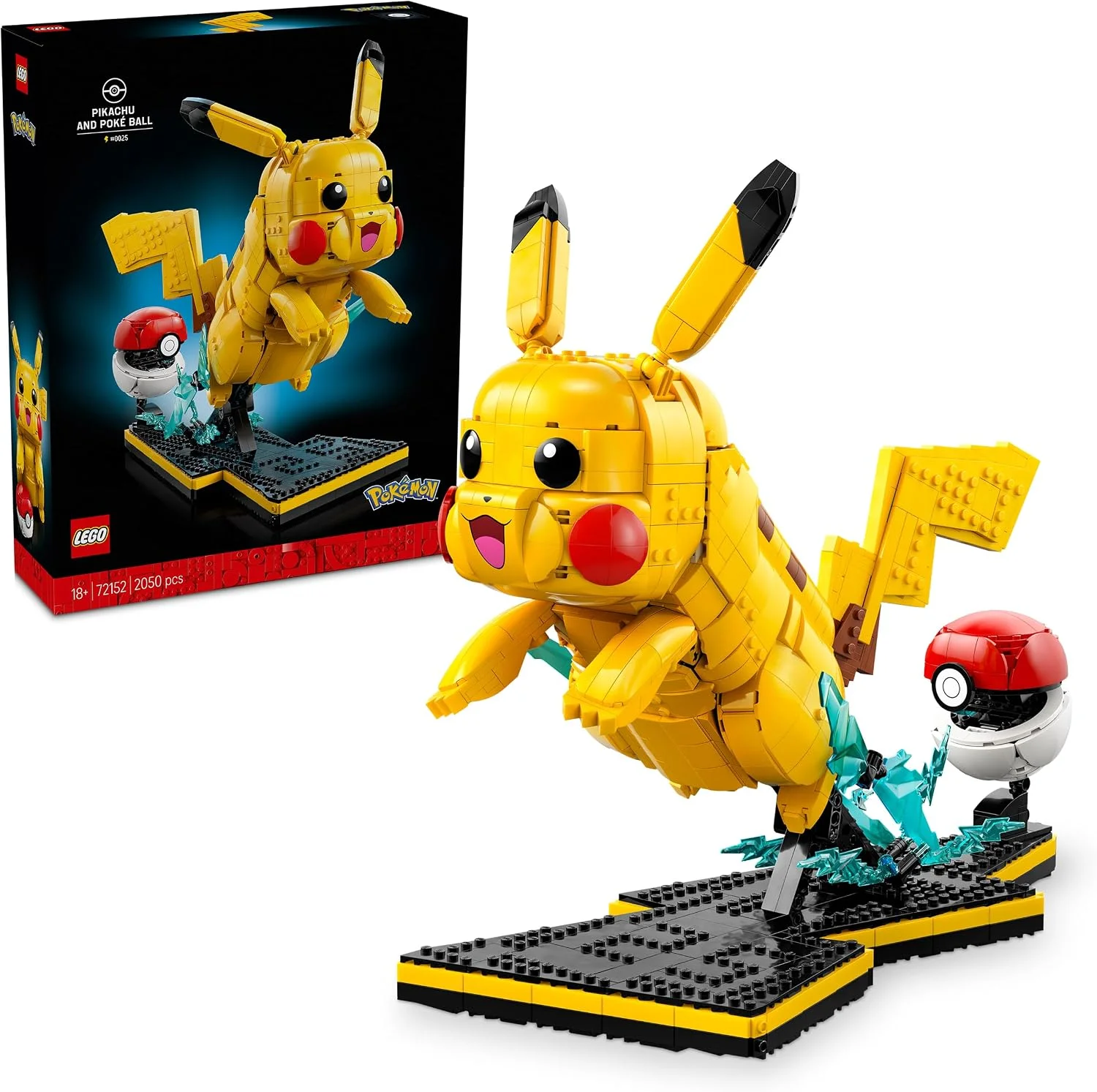 Pikachu en Pokéball Pikachu en Pokéball