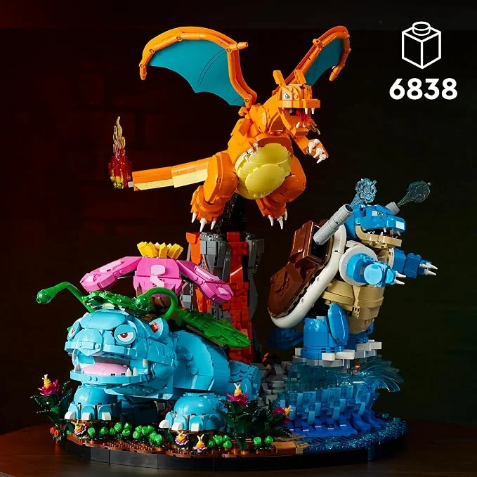 Venusaur, Charizard en Blastoise Venusaur, Charizard en Blastoise