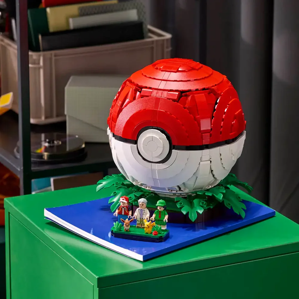 Pokéball met Trainer scènes — afbeelding 4