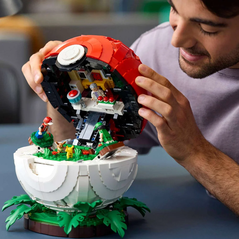 Pokéball met Trainer scènes — afbeelding 5
