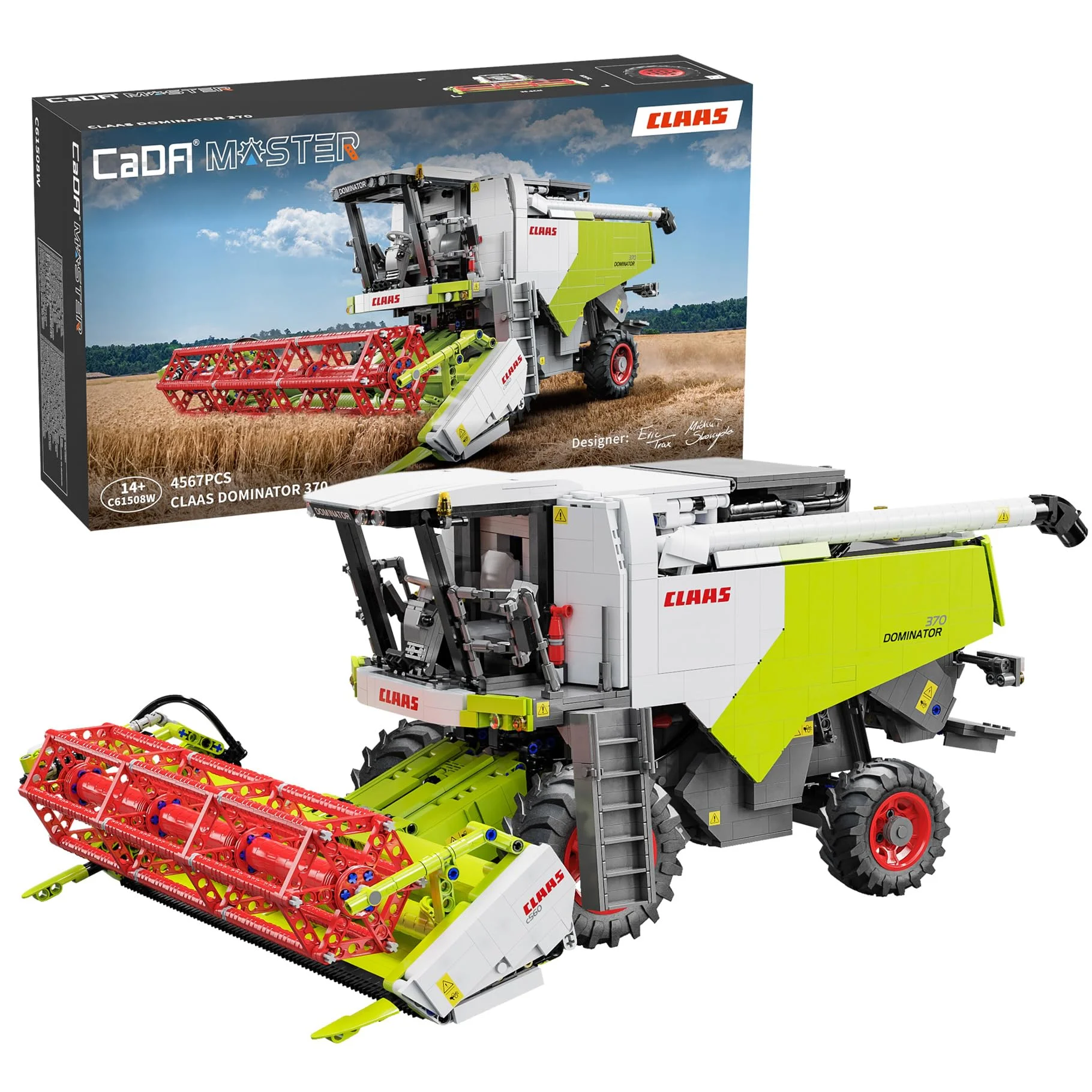 CaDA Claas combine harvester