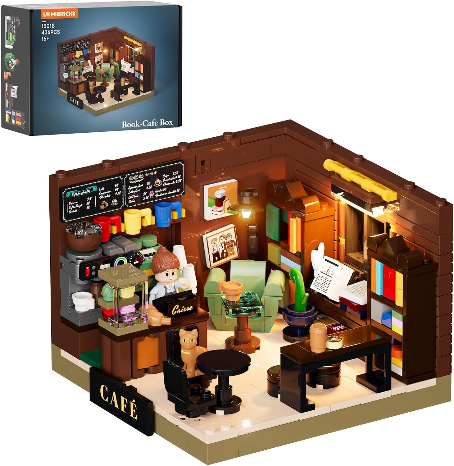 Mini Scene: Book-Cafe
