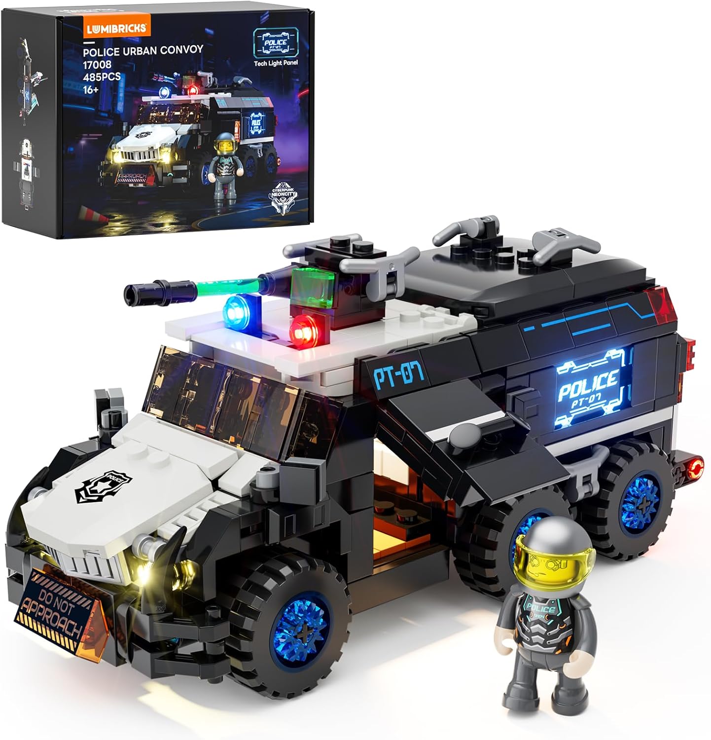 Cyberpunk Police transporter