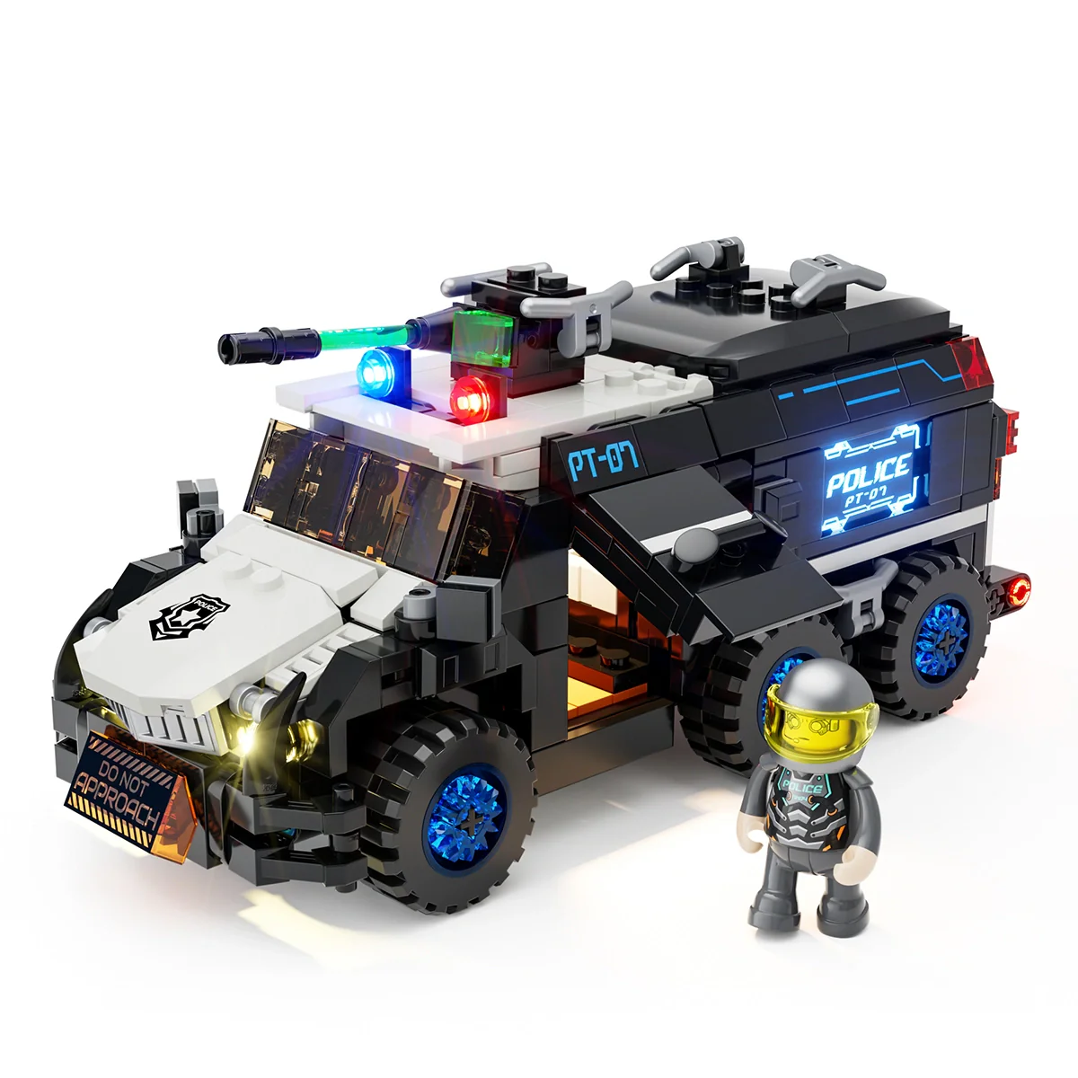 Cyberpunk Police transporter