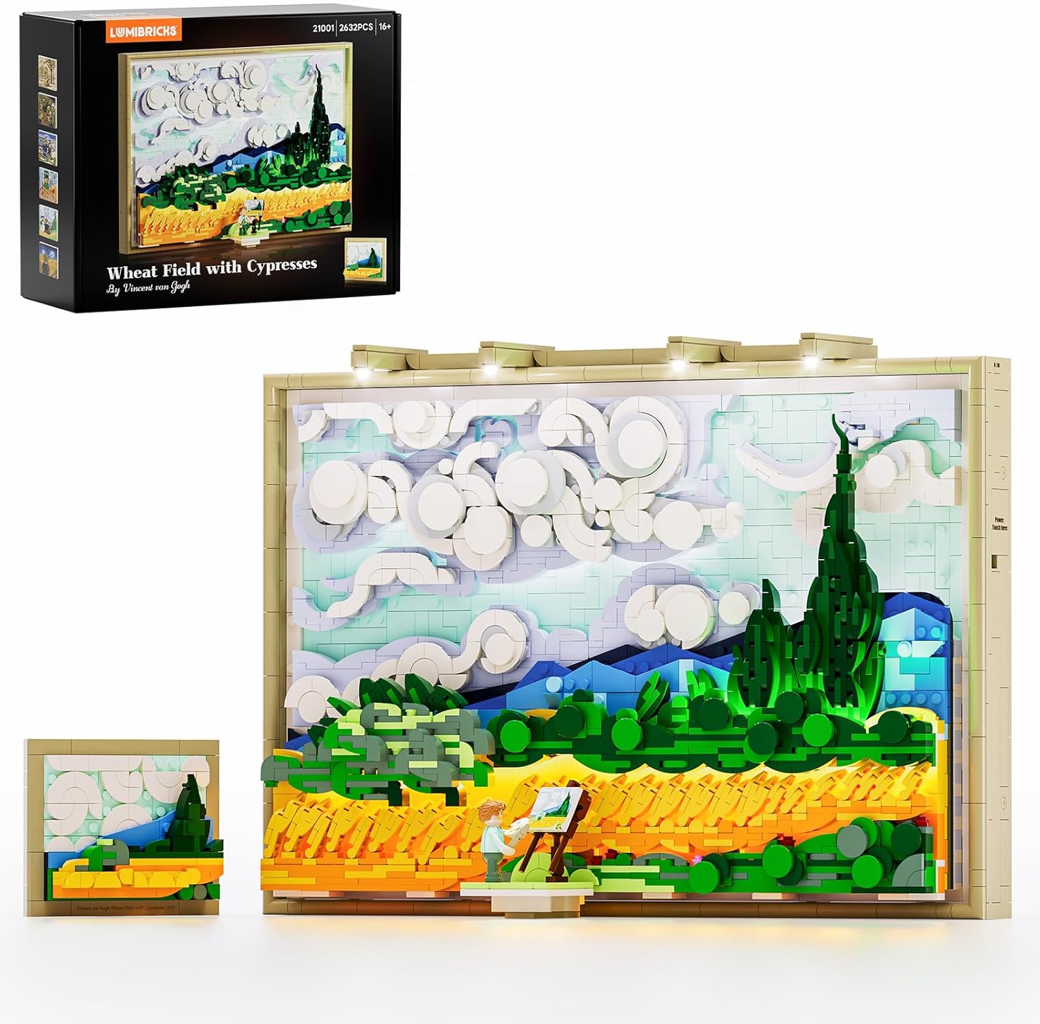 Van Gogh “Wheat Field with Cypresses”