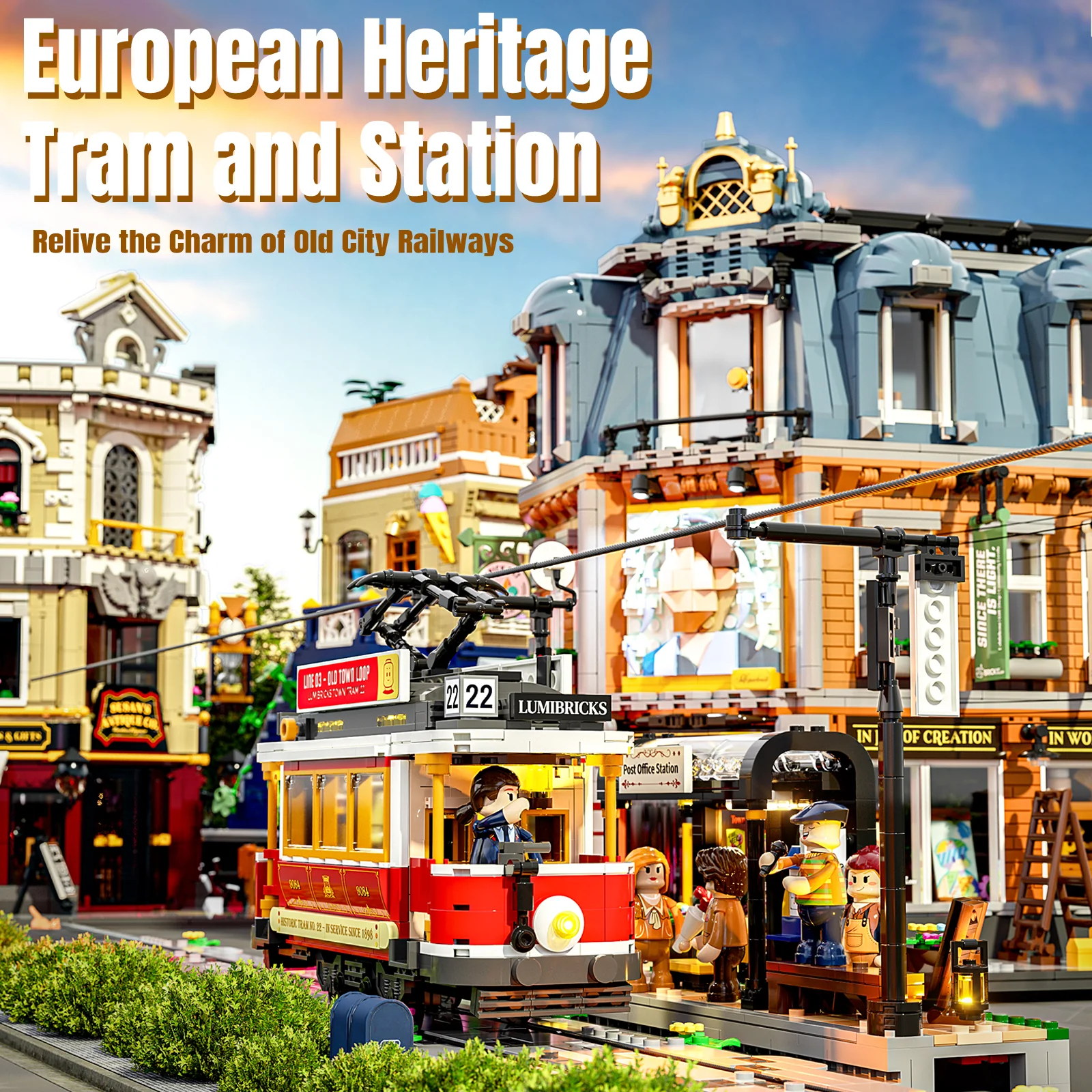 L9084 - Heritage Tram and Station #9